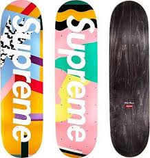Supreme x Mendini Skateboard Deck Set