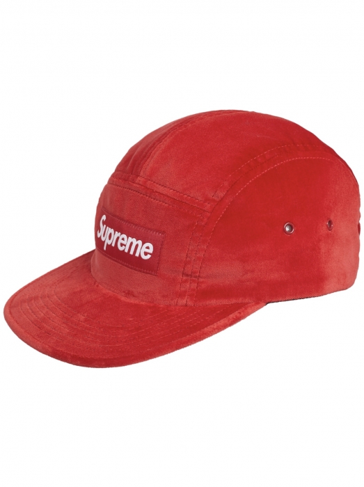 Supreme "Velvet camp cap"