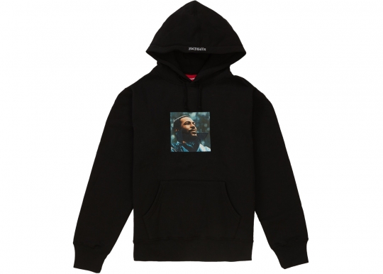 Supreme Marvin Gaye Hooded Sweatshirt Black