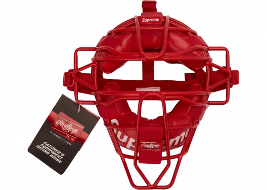 Supreme Rawlings Catcher&#8217;s Mask Red