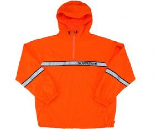 Supreme reflective taping hooded pullover "Small"
