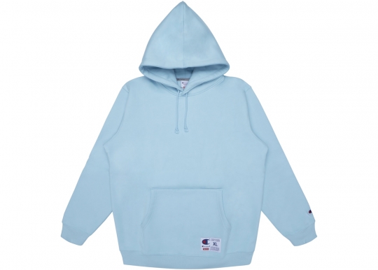 Supreme Champion Hooded Sweatshirt (SS18) Light Blue