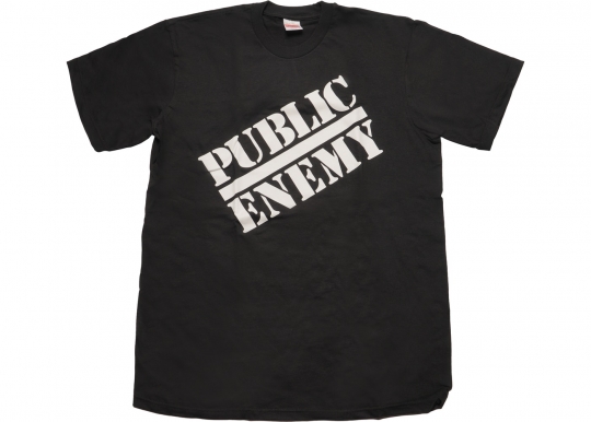 Supreme UNDERCOVER/Public Enemy Tee Black